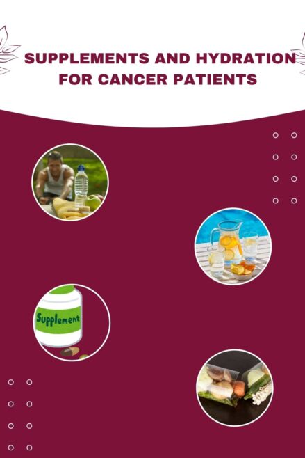 Supplements and hydration for cancer patients